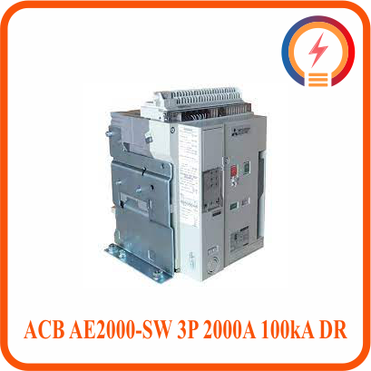  Máy Cắt ACB AE2000-SW 3P 2000A 100kA DR Mitsubishi 