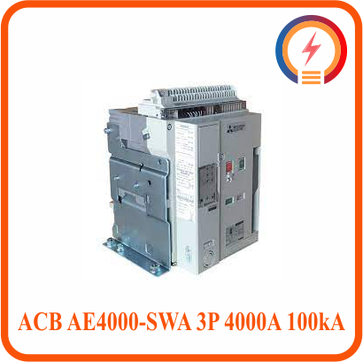  Máy Cắt ACB AE4000-SWA 3P 4000A 100kA FIX Mitsubishi 