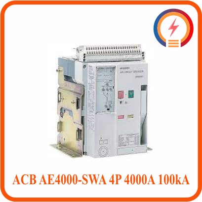  Máy Cắt ACB AE4000-SWA 4P 4000A 100kA FIX Mitsubishi 