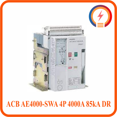  Máy Cắt ACB AE4000-SWA 4P 4000A 85kA DR Mitsubishi 