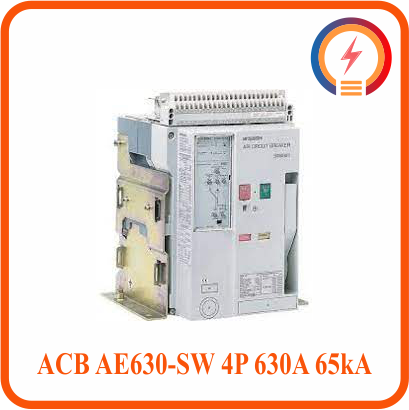  Máy Cắt ACB AE630-SW 4P 630A 65kA FIX Mitsubishi 