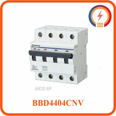  Cầu dao tép 4 cực 40A 6kA BBD4404CNV 