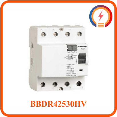  Cầu dao chống giật 4 cực 25A 30ma  BBDR42530HV 