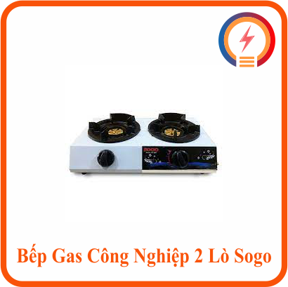  Bếp Gas Công Nghiệp 2 Lò Sogo 