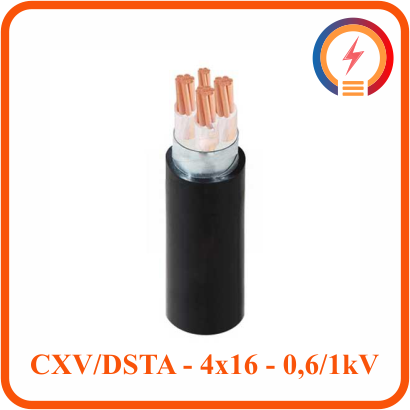  Dây Cadivi CXV/DSTA - 4x16 - 0,6/1kV 