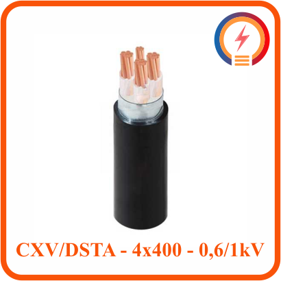  Dây Cadivi CXV/DSTA - 4x400 - 0,6/1kV 