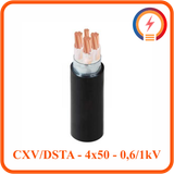  Dây Cadivi CXV/DSTA - 4x50 - 0,6/1kV 