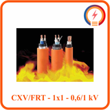  Cáp chậm cháy Cadivi CXV/FRT - 1x1 - 0,6/1 kV 
