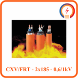  Cáp chậm cháy Cadivi CXV/FRT - 2x185 - 0,6/1 kV 