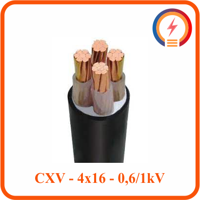  Dây Cadivi CXV - 4x16 - 0,6/1kV 