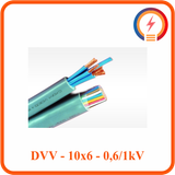  Dây Cadivi DVV - 10x6 - 0,6/1 kV 