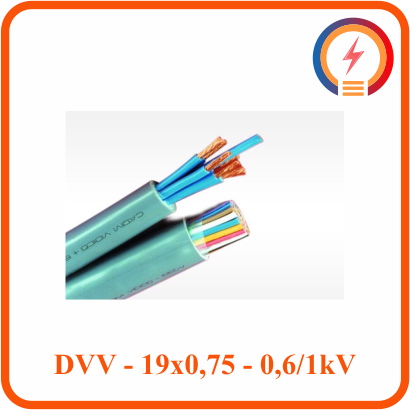  Dây Cadivi DVV - 19x0,75 - 0,6/1 kV 