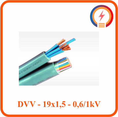  Dây Cadivi DVV - 19x1,5 - 0,6/1 kV 