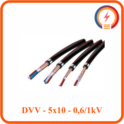  Dây Cadivi DVV - 5x10- 0,6/1 kV 