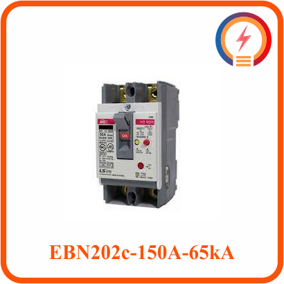  Cầu Dao ELCB 2P Chống Rò Điện 150A 65KA EBN202c 