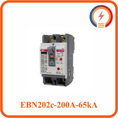  Cầu Dao ELCB 2P Chống Rò Điện 200A 65KA EBN202c 