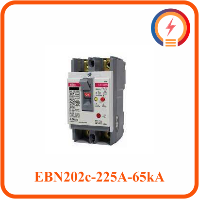  Cầu Dao ELCB 2P Chống Rò Điện 225A 65KA EBN202c 