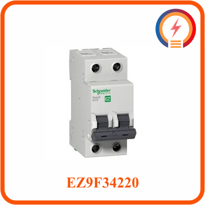  Cầu Dao MCB 2 Cực 20A 4.5kA 230V Easy9 EZ9F34220 Schneider 