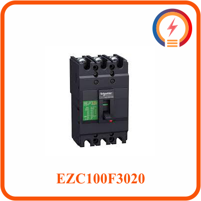  MCCB 3P 20A 10kA 415V EZC100F3020 Schneider 