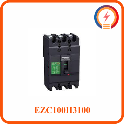  MCCB 3P 100A 30kA 415V EZC100H3100 Schneider 