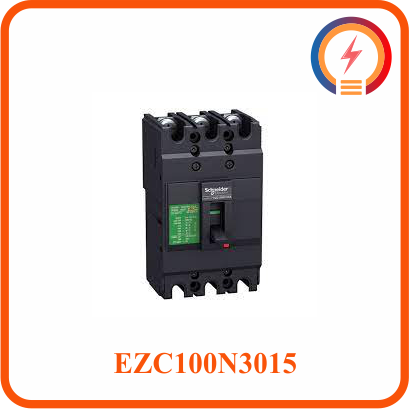  MCCB 3P 15A 15kA 415V EZC100N3015 Schneider 