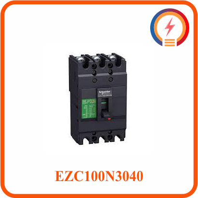  Cầu Dao Tự Động Dạng Khối MCCB 3P 40A 15kA 415V EZC100N3040 Schneider 