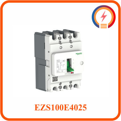  MCCB 4P 25A 25kA 380/415V EZS100E4025 Schneider 