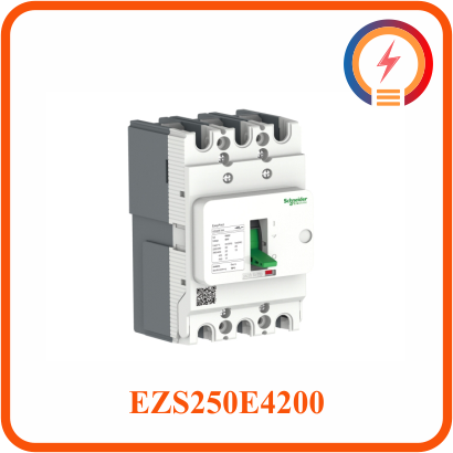  Cầu Dao Tự Động MCCB 4P 200A 25kA 380/415V EZS250E4200 Schneider 