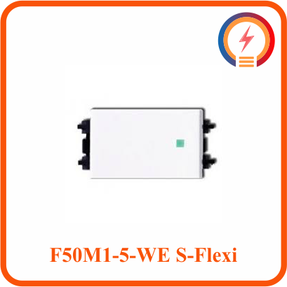  Công Tắc 1 Chiều 16AX Size S F50M1_5_WE S-Flexi Schneider 