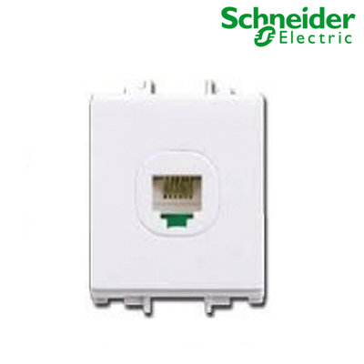  Ổ Cắm Mạng Cat5e Size M F50RJ5EM_WE_G19 S-Flexi Schneider 