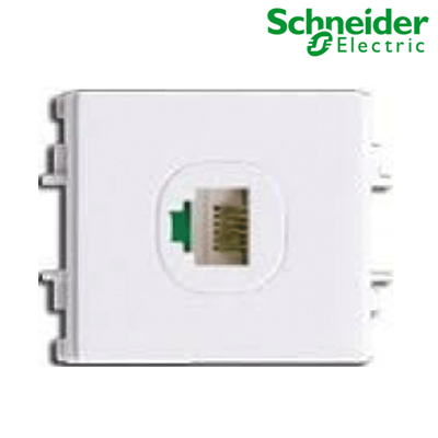  Ổ Cắm Mạng Cat6 Size M F50RJ8M6_WE_G19 S-Flexi Schneider 