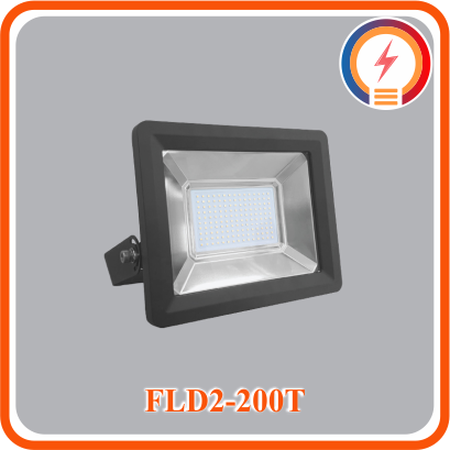  Đèn Led Pha 200W Trắng, Vàng MPE (FLD2-200T/ FLD2-200V) 