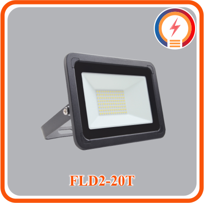  Đèn Led Pha 20W Trắng, Vàng MPE (FLD2-20T/ FLD2-20V) 