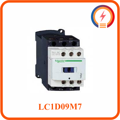  Contactor 3P 9A 380V LC1D09M7 Cuộn hút 220V Schneider 