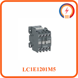  Contactor 3P 12A 380V LC1E1201M5 Cuộn hút 220AC Schneider 