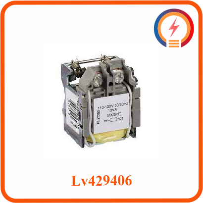  Cuộn Thấp Áp MN EZS400/630 110-130Vac 220-240Vac 24Vdc LV429406/LV429407/LV429410 Schneider 