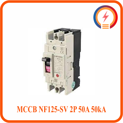  MCCB NF125-SV 2P 50A 50kA Mitsubishi 