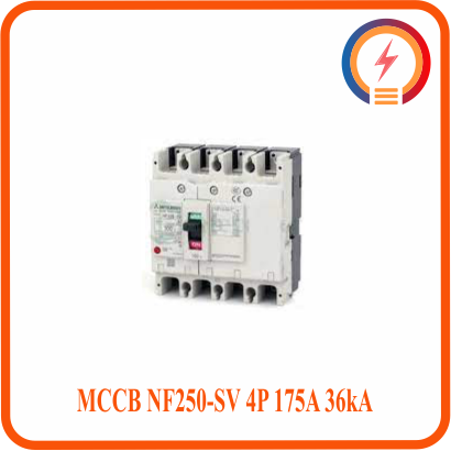  MCCB NF250-SV 4P 175A 36kA Mitsubishi 