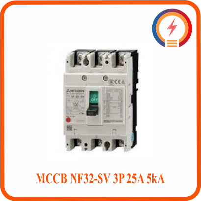  MCCB NF32-SV 3P 25A 5kA Mitsubishi 