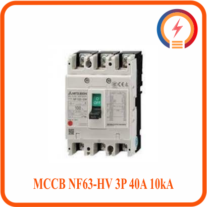  MCCB NF63-HV 3P 40A 10kA Mitsubishi 