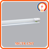  Bộ Máng Gồm Đèn Led Thuỷ Tinh Đơn Trắng, Vàng MPE 18W ( MGT8-120T/ MGT8-120V ) 