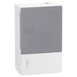  Tủ Điện Nhựa Nổi 4 Đường - MIP12104/ MIP12104T  - Cửa Trắng/Mờ - Schneider 
