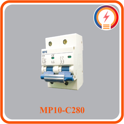  Cầu Dao 2 Cực 80A 10kA MPE MP10-C280 