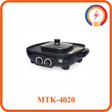  Bếp Lẩu Nướng Vuông Matika MTK-4020 