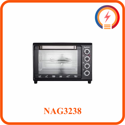  Lò Nướng Điện Vuông 38L 2000W Nagakawa NAG3238 