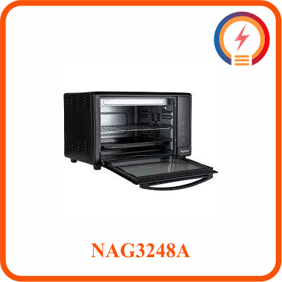  Lò Nướng Điện Vuông 48L 2000W Nagakawa NAG3248A 