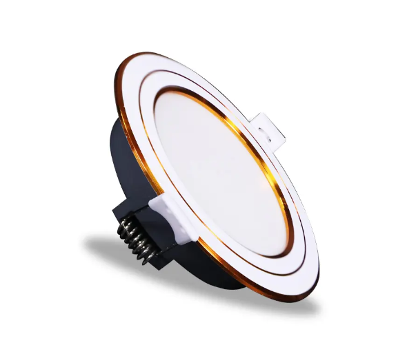  Đèn LED Downlight 9W Viền Vàng Nanoco - 3S Series 