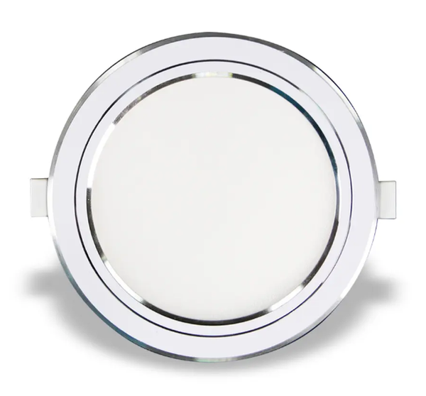  Đèn LED Downlight siêu mỏng 12W Nanoco viền bạc - Hera Series 