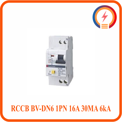  RCCB BV-DN6 1PN 16A 30MA 6kA Mitsubishi 