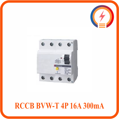  Cầu Dao Chống Rò RCCB BVW-T 4P 16A 300mA Mitsubishi 